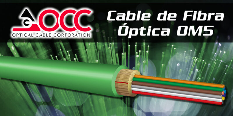 Cable de Fibra Óptica OM5